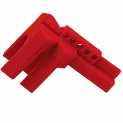 Ball Valve Lockout Dia 0.5″–1.25″ Top Rail – PS-LOTO-BVTOPRAILS